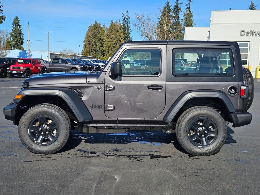 New 2026 Granite Crystal Metallic Clear-Coat Exterior Paint Jeep Sport image 3