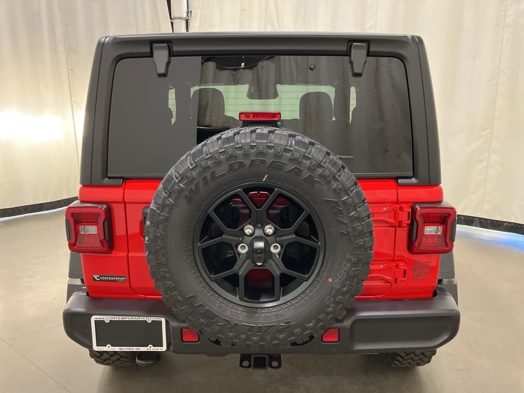 New 2026 Firecracker Red Clear-Coat Exterior Paint Jeep Willys image 21