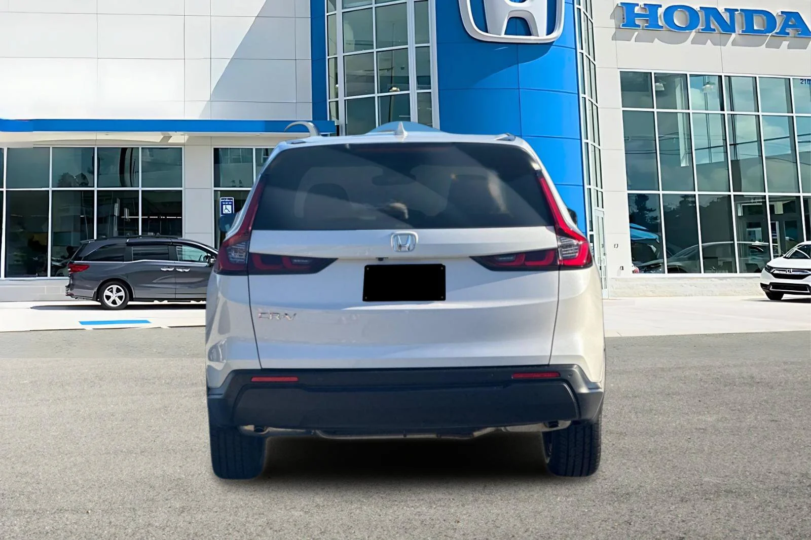 New 2027 Solar Silver Metallic Honda EX-L image 4