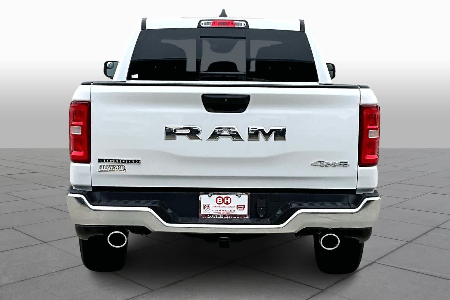 New 2026 Bright White Clear-Coat Exterior Paint RAM Big Horn image 5