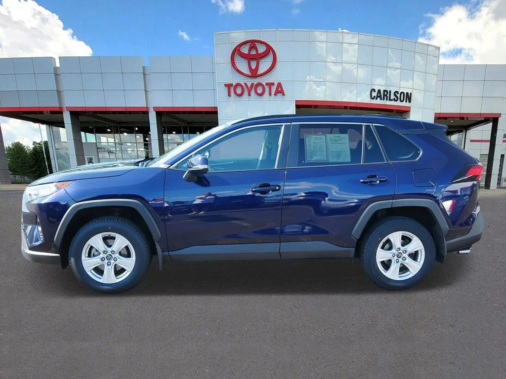 Certified Used 2021 Blue Toyota XLE image 7