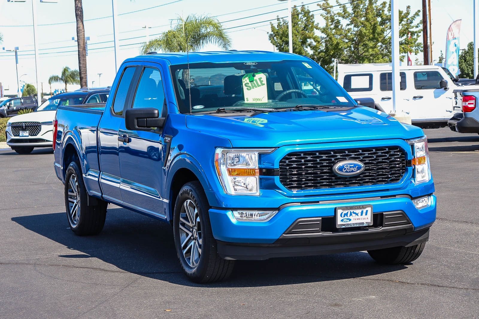 Certified Used 2021 Blue Metallic Ford XL image 3