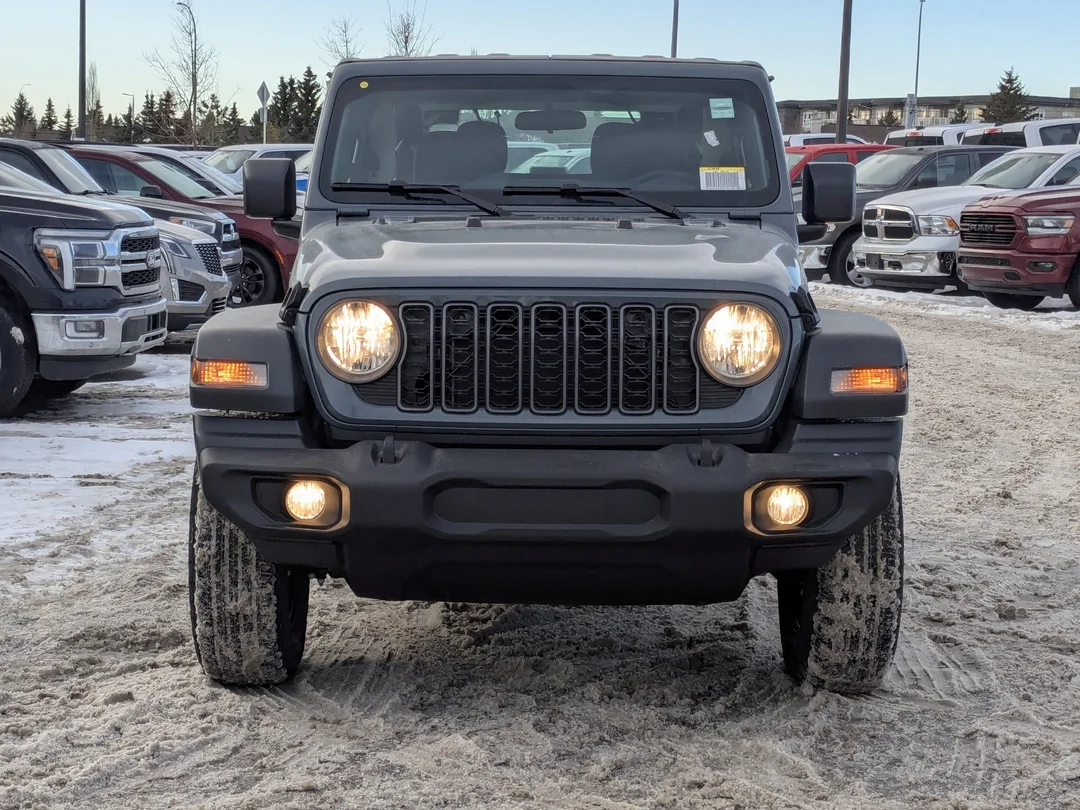 New 2026 Dark blue Jeep Sport - - 4x4 - 2.0L Turbo Engine - 12.3 Uconnect 5 Display - Black Freedom Hardtop & More! image 3