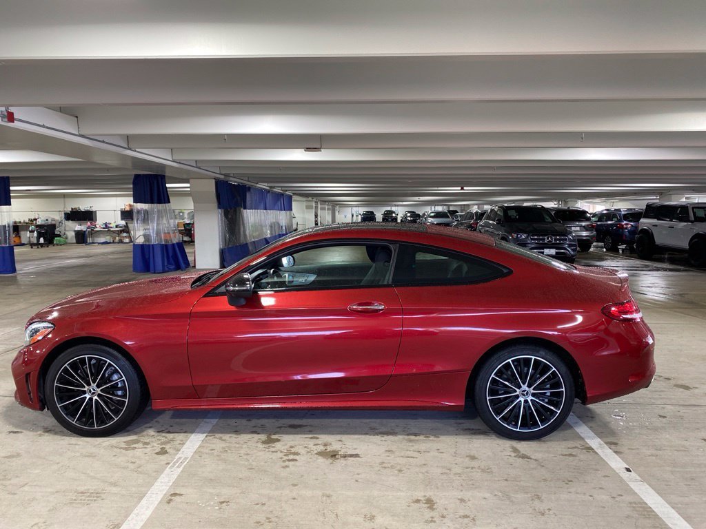 Used 2021 designo Cardinal Red Metallic Mercedes-Benz C 300 image 4