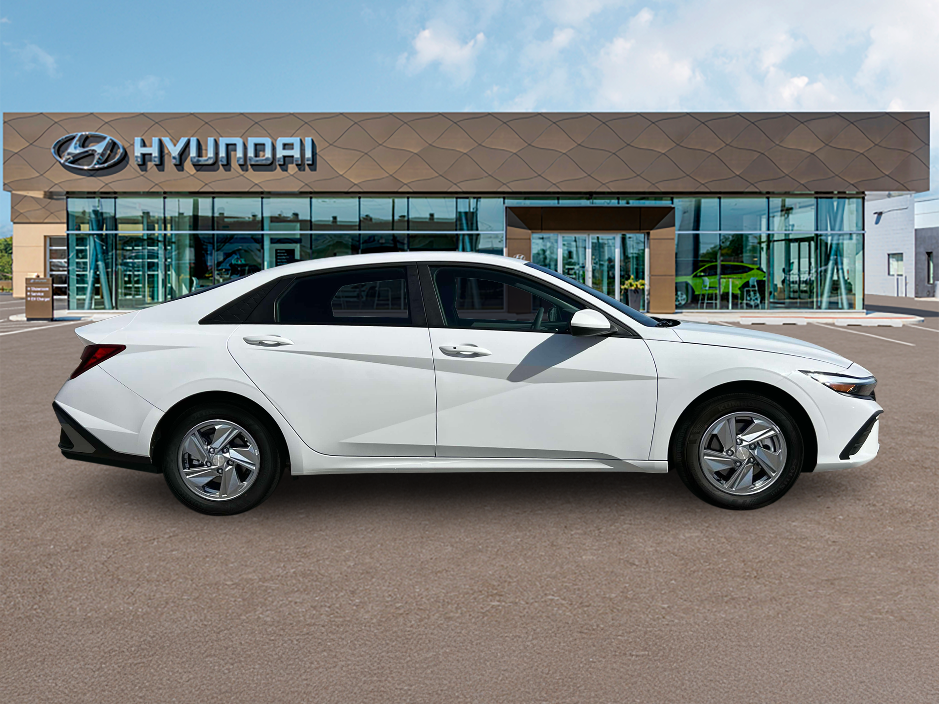 New 2025 Serenity White Hyundai SE image 9