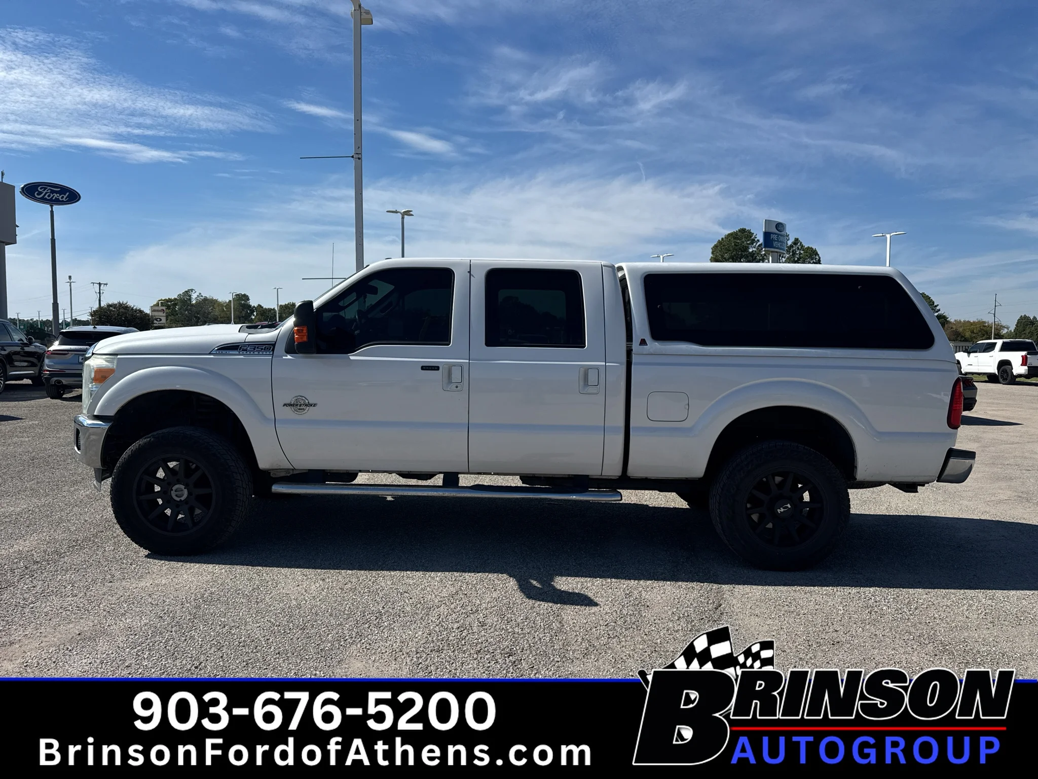 Used 2014 White Platinum Tri-Coat Metallic Ford Lariat image 8