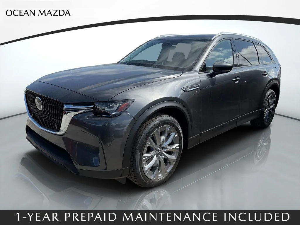New 2026 Machine Gray Metallic Mazda 3.3 Turbo Preferred AWD image 1