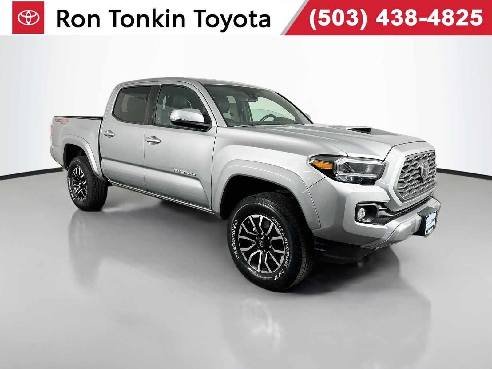Used 2020 Silver Sky Metallic Toyota TRD Sport image 1