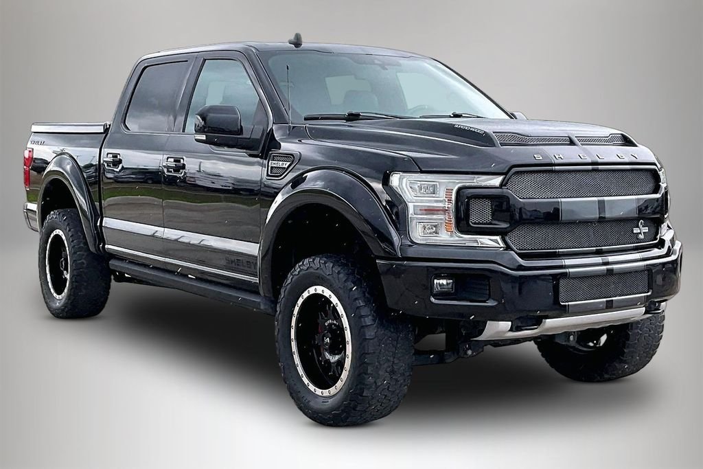 Used 2019 Agate Black Metallic Ford Lariat SHELBY image 1