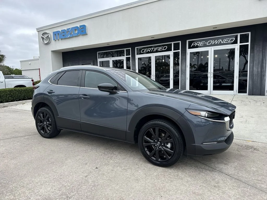 Used 2023 Gray Metallic Mazda 2.5 S Carbon Edition image 6