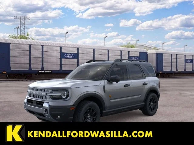 New 2026 Gray Metallic Ford Badlands image 1
