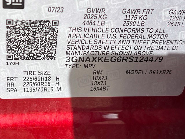 Used 2024 Radiant Red Tintcoat Chevrolet LT image 14
