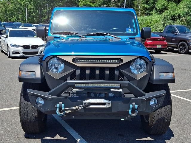 Used 2020 Teal Jeep Unlimited Sport S image 3