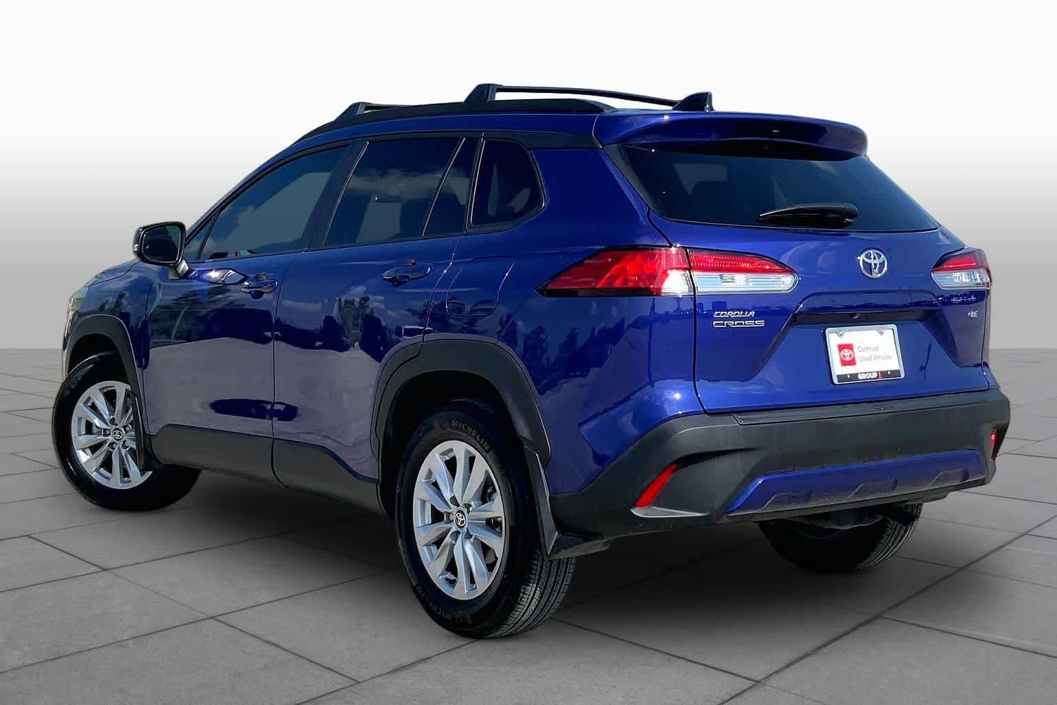 Certified Used 2025 Blue Crush Metallic Toyota LE image 12