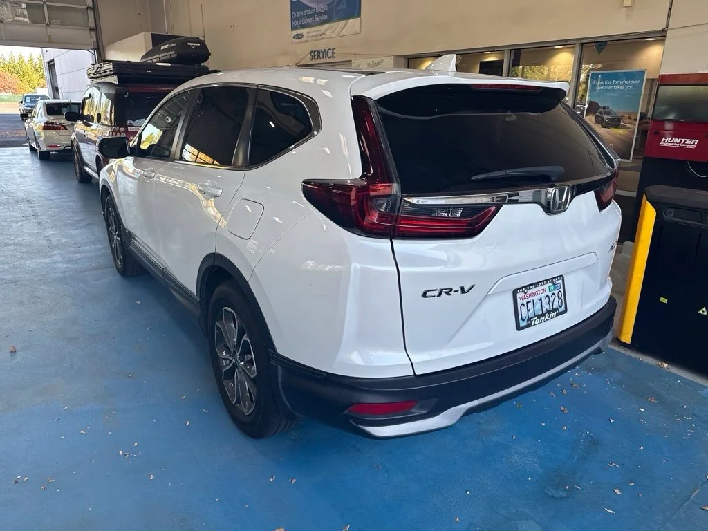 Used 2022 Platinum White Pearl Honda EX image 3