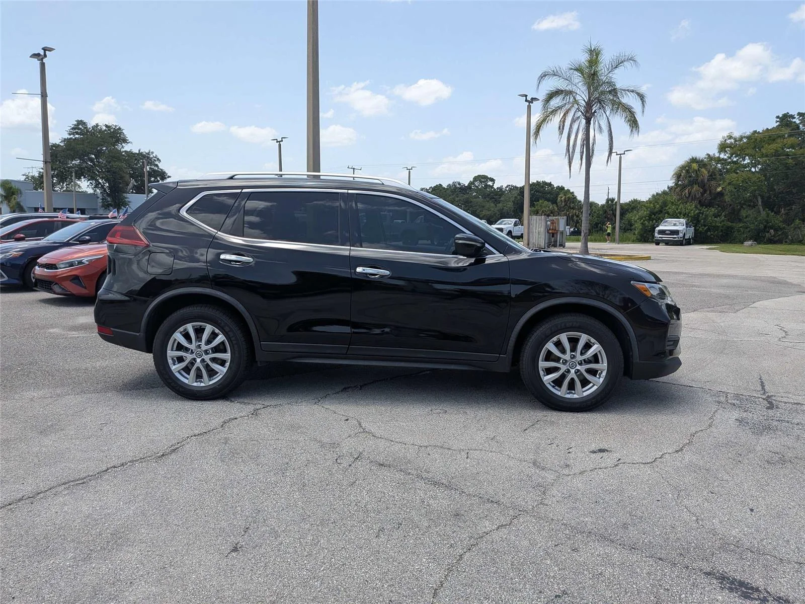 Used 2019 Black Nissan SV image 2