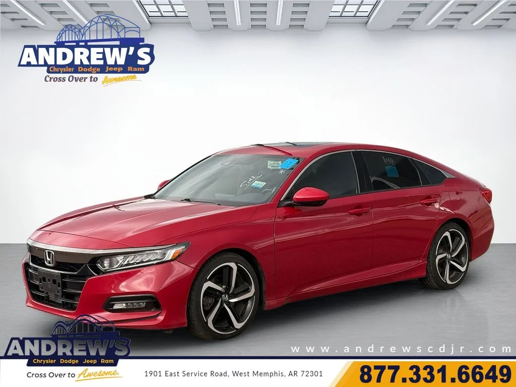 Used 2019 San Marino Red Honda Sport 2.0T image 1