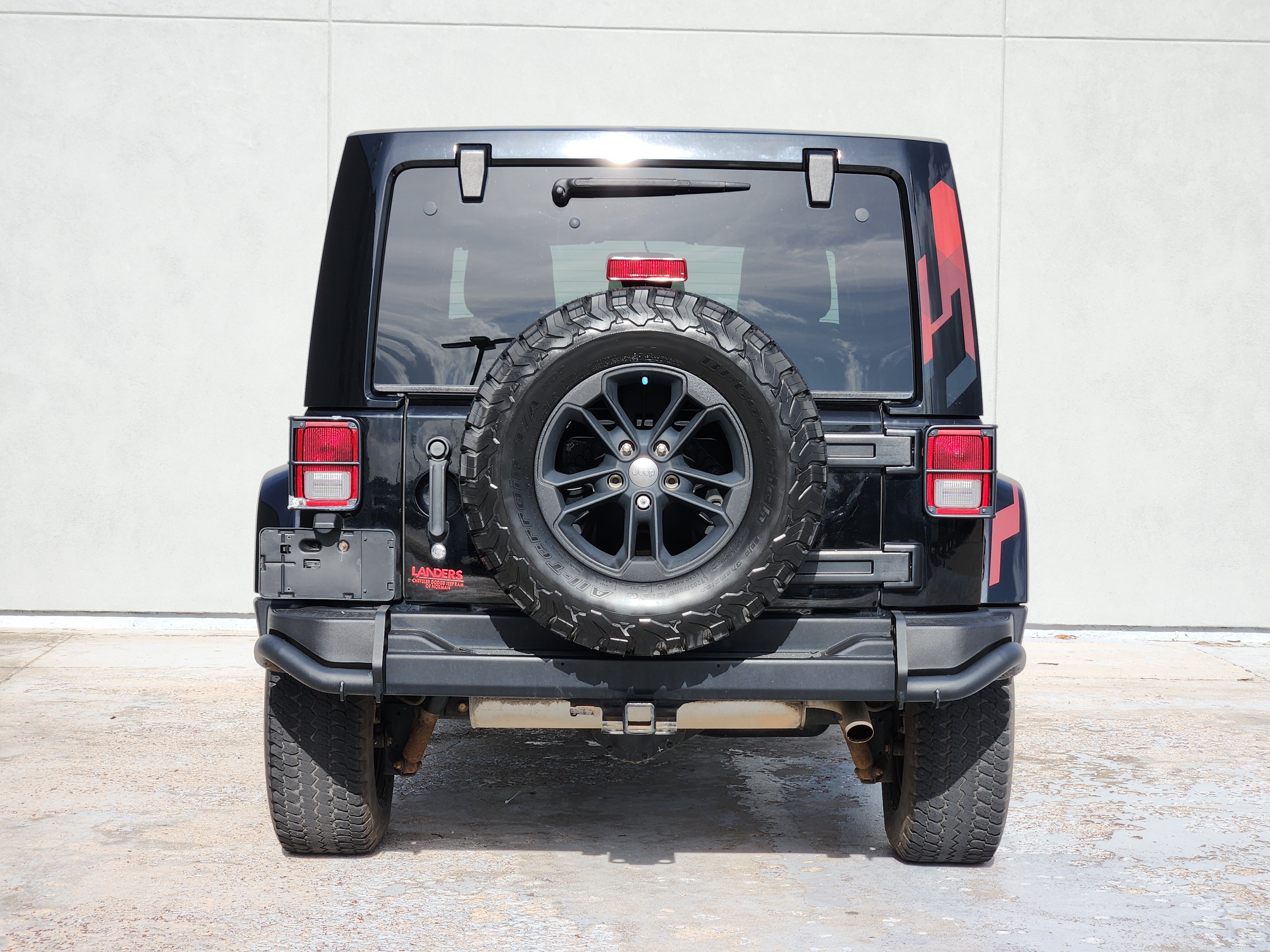 Used 2017 Black Clearcoat Jeep Winter image 6