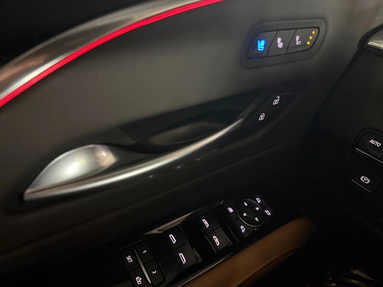 Used 2023 Radiant Red Tintcoat Cadillac 4WD Sport image 17