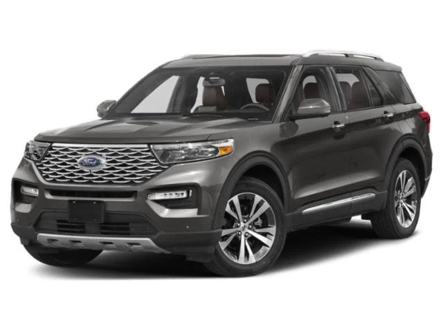 Used 2020 Agate Black Metallic Ford Platinum image 1