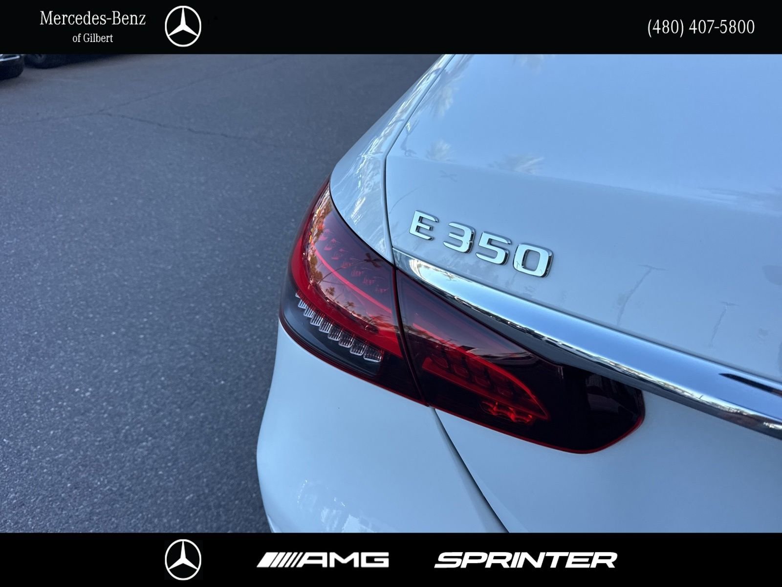Certified Used 2022 White Mercedes-Benz E 350 image 5