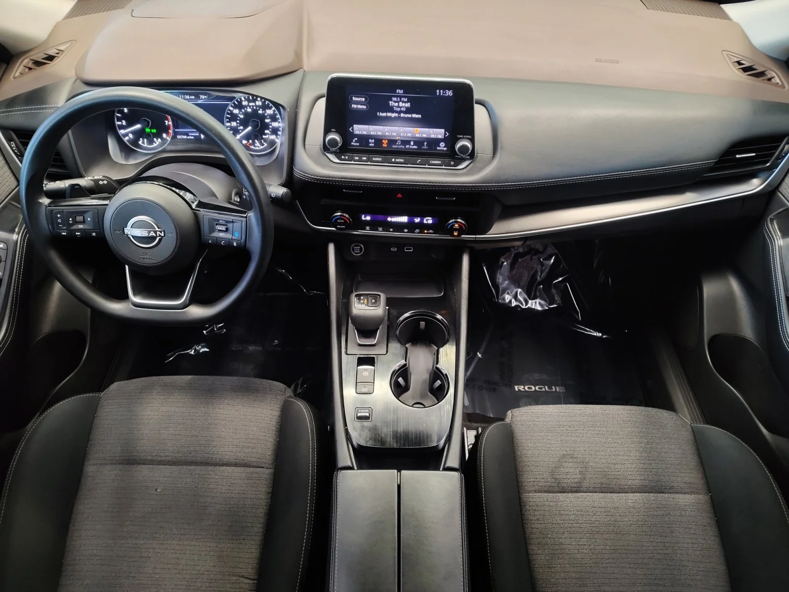 Used 2023 Gun Metallic Nissan SV image 16