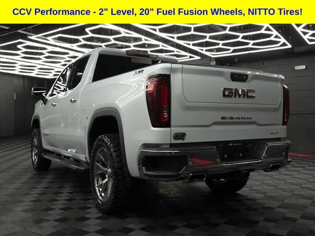 New 2026 Glacier White Tricoat GMC SLT image 14