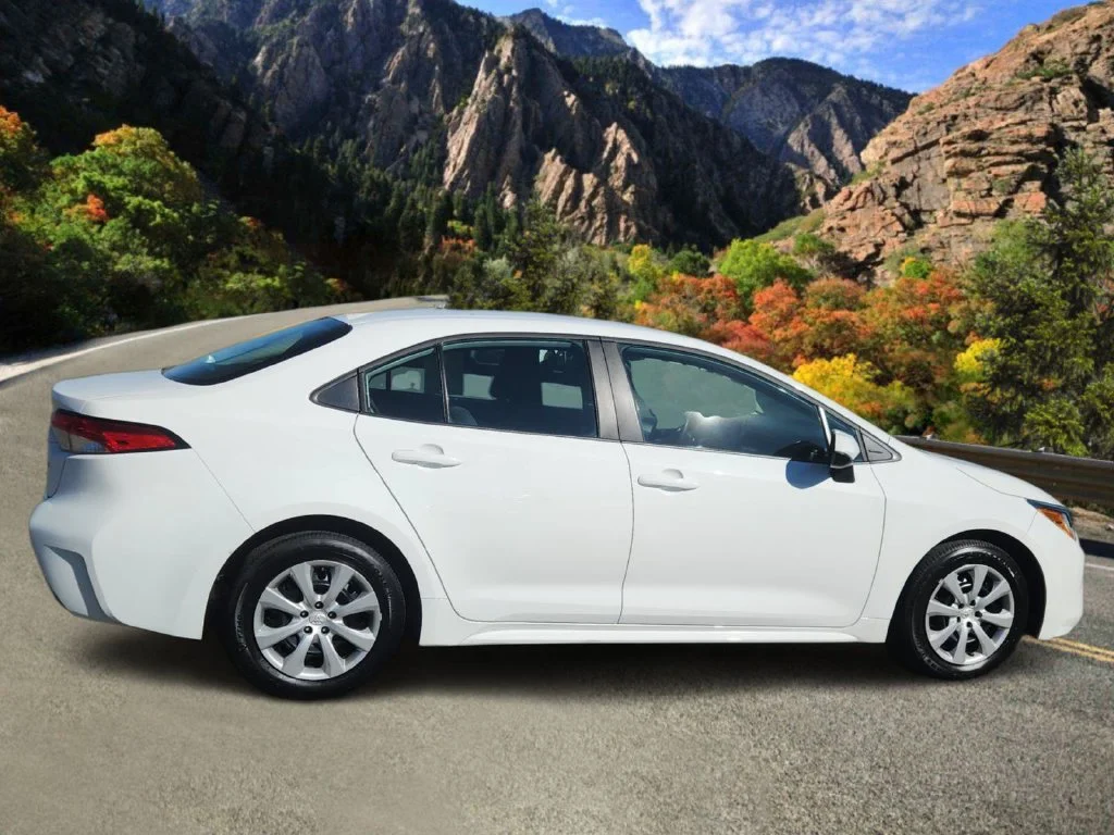Used 2026 White Toyota LE image 2