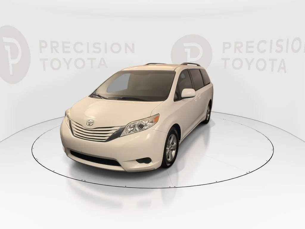 Used 2015 Super White Toyota LE image 7