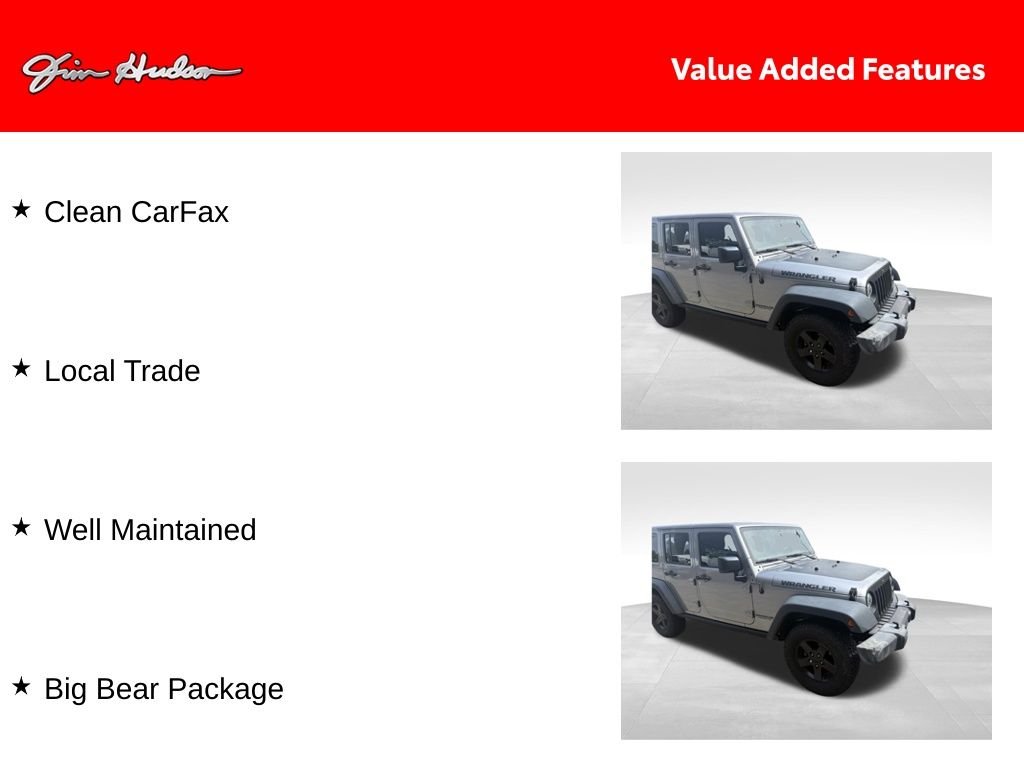 Used 2017 Silver Jeep Unlimited Sport image 3