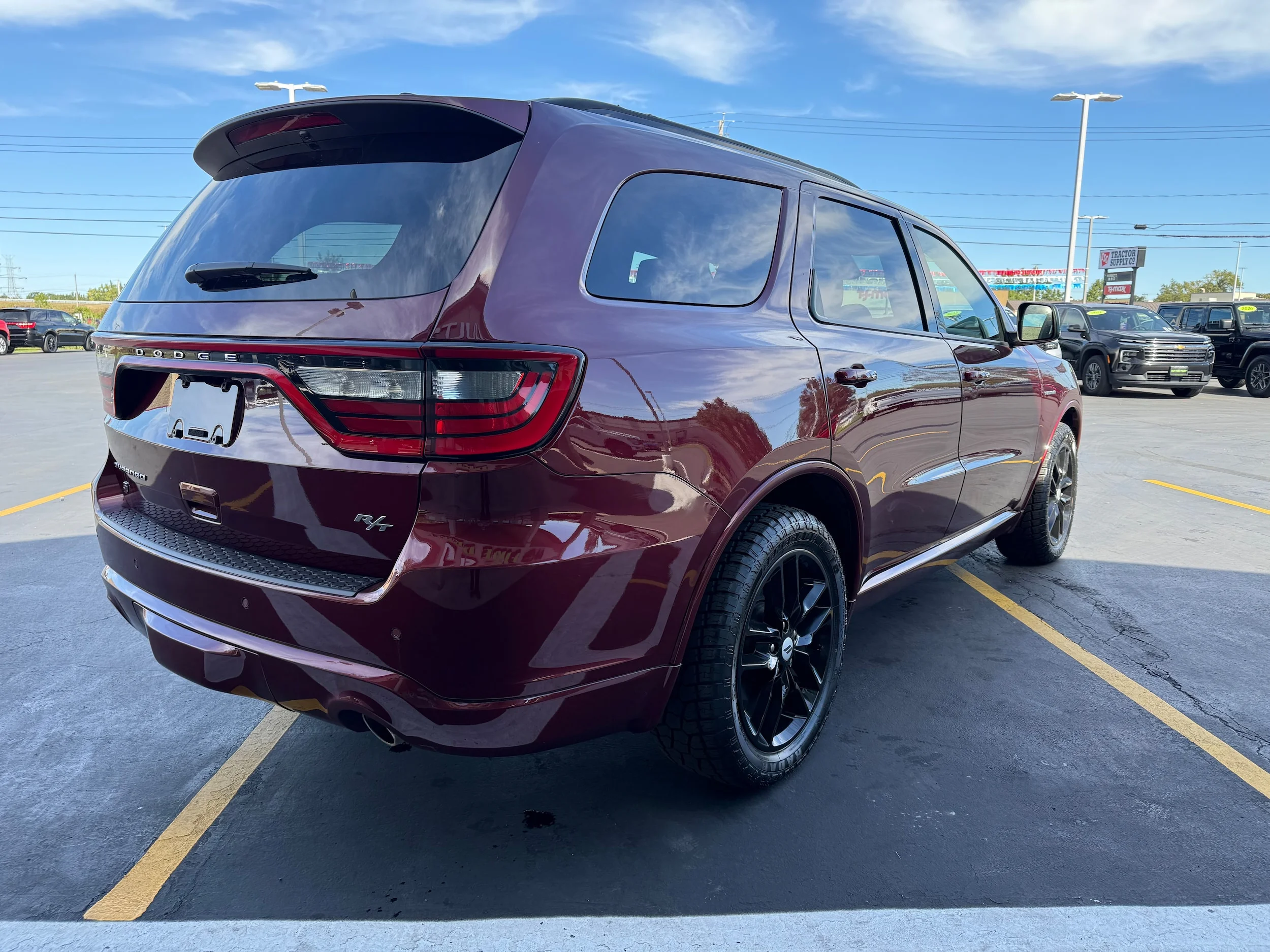 Used 2025 Octane Red Pearlcoat Dodge R/T Plus image 6