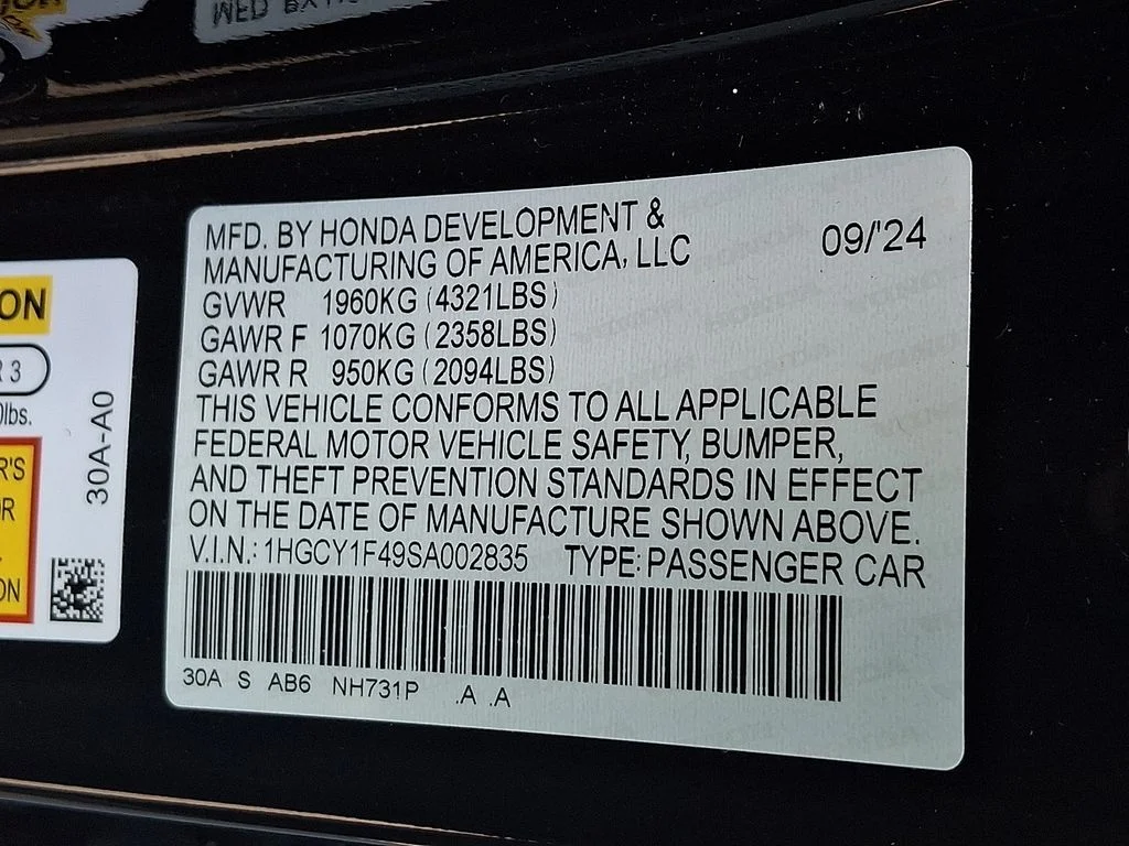 Certified Used 2025  Honda SE image 26