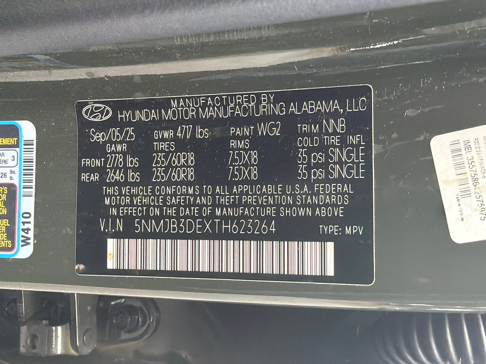 Certified Used 2026 Rockwood Green Hyundai SEL image 35