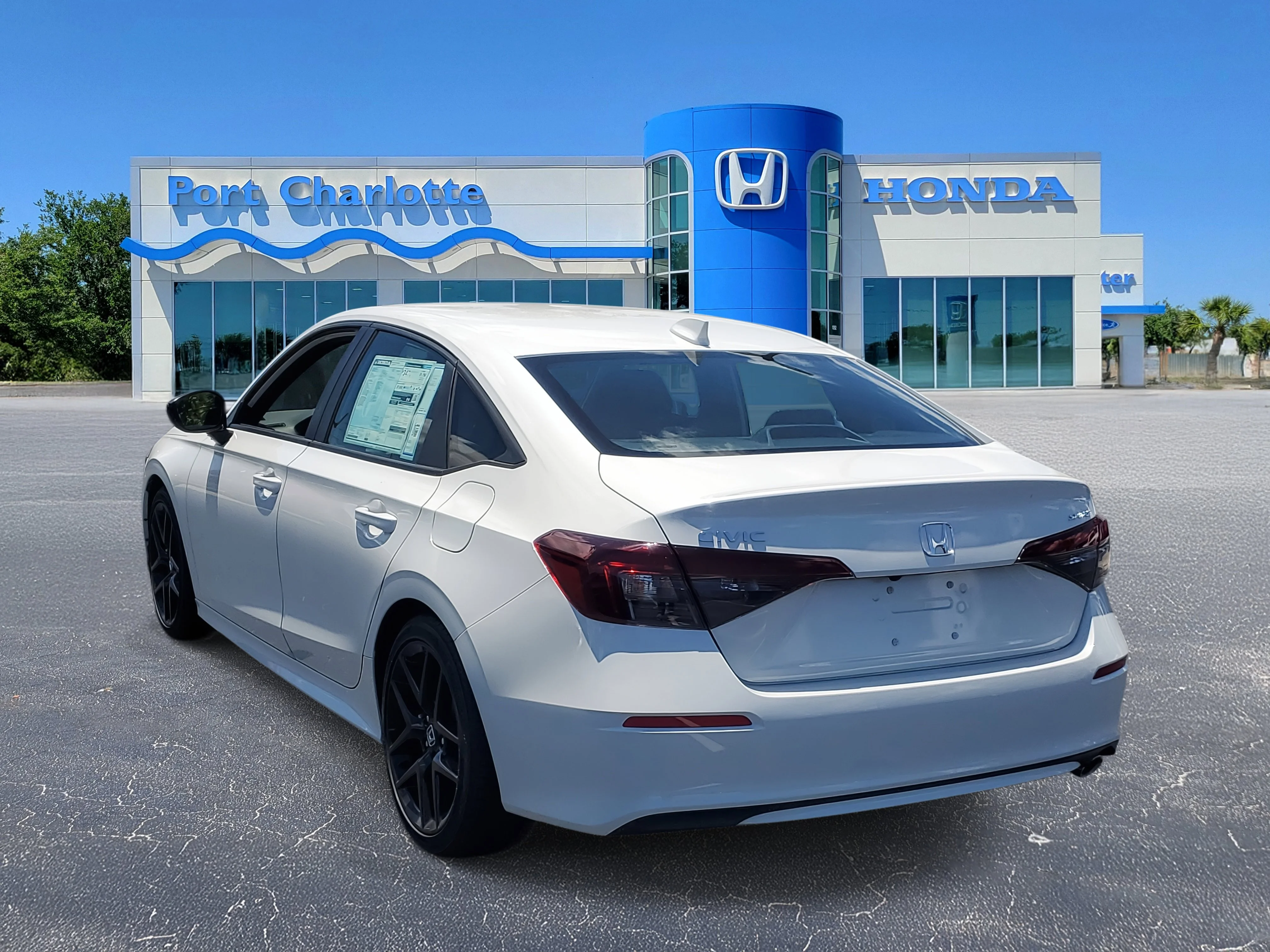 New 2026 Platinum White Pearl Honda Sport image 8