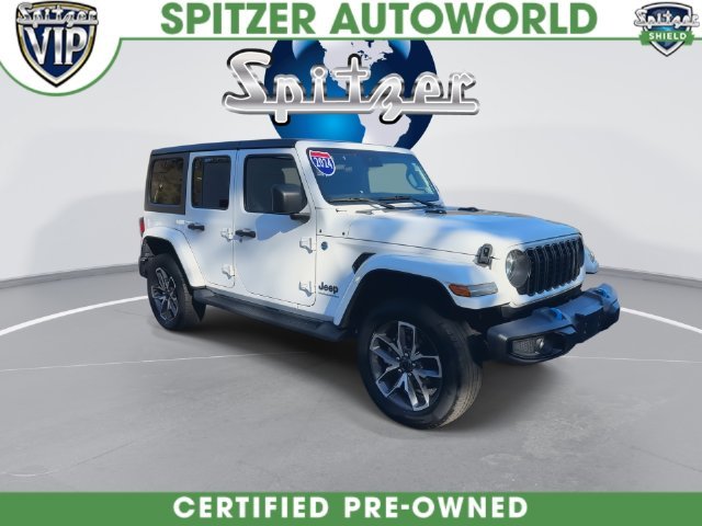 Used 2024 White Jeep Sport S 4xe image 3