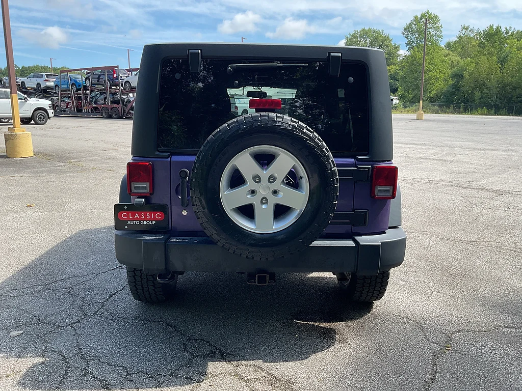 Used 2017 Xtreme Purple Clear Coat Jeep Sport image 6