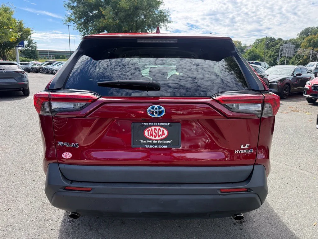 Used 2021 Ruby Flare Pearl Toyota LE image 7