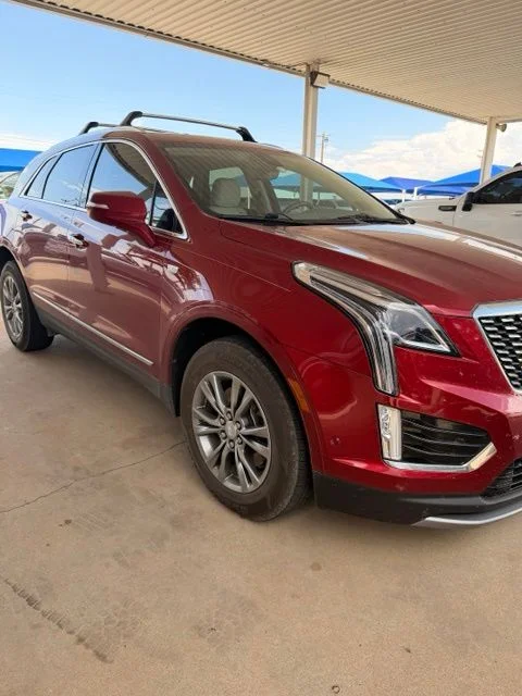 Used 2021 Red Cadillac Premium Luxury image 4