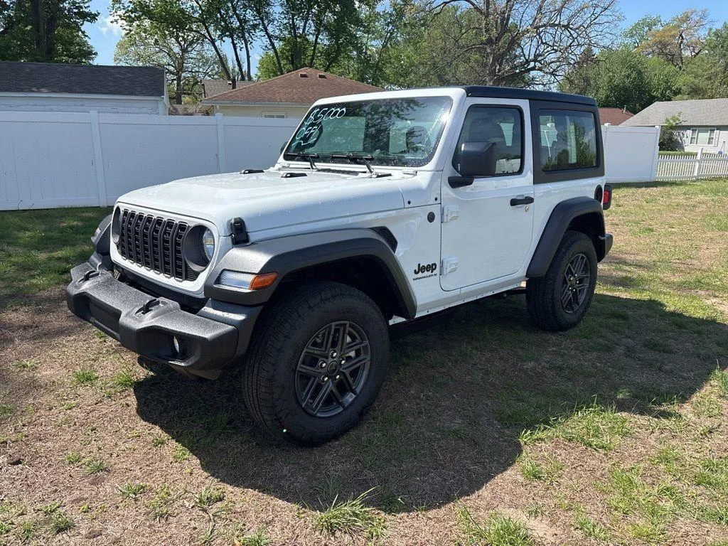 New 2026 Bright White Clearcoat Jeep Sport image 2