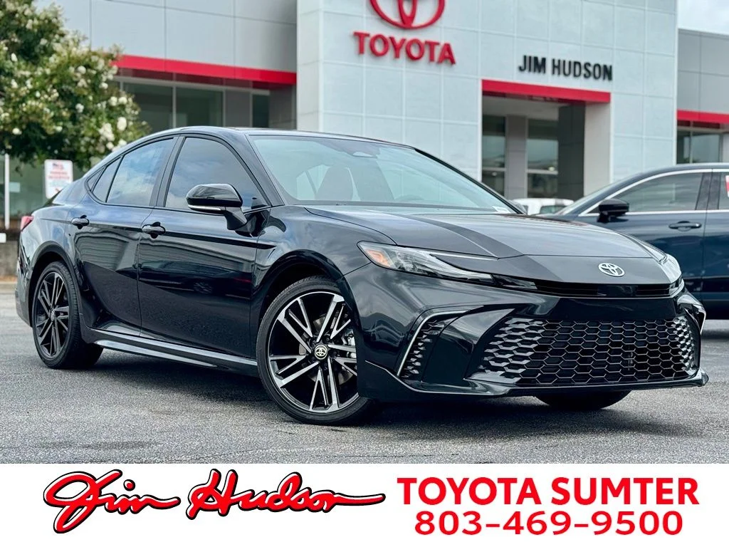 New 2026 Midnight Black Metallic Toyota XSE image 1