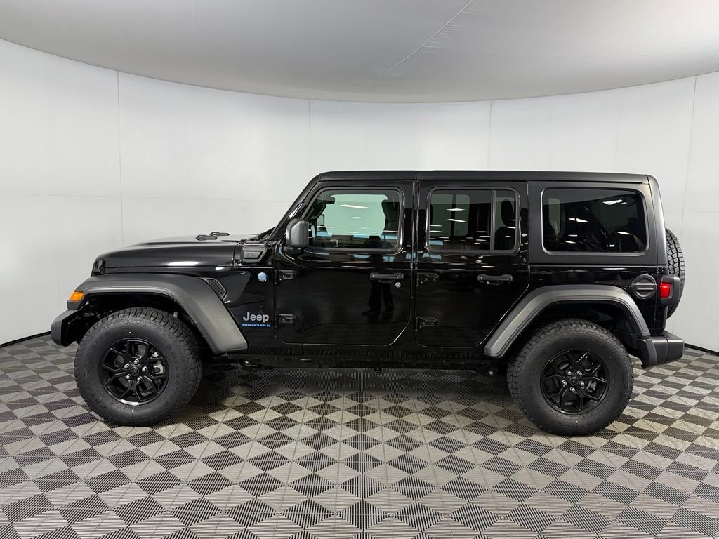 Certified Used 2025 Black Jeep Sport S 4xe image 10