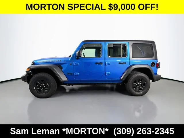 New 2026 Blue Jeep Sport image 4