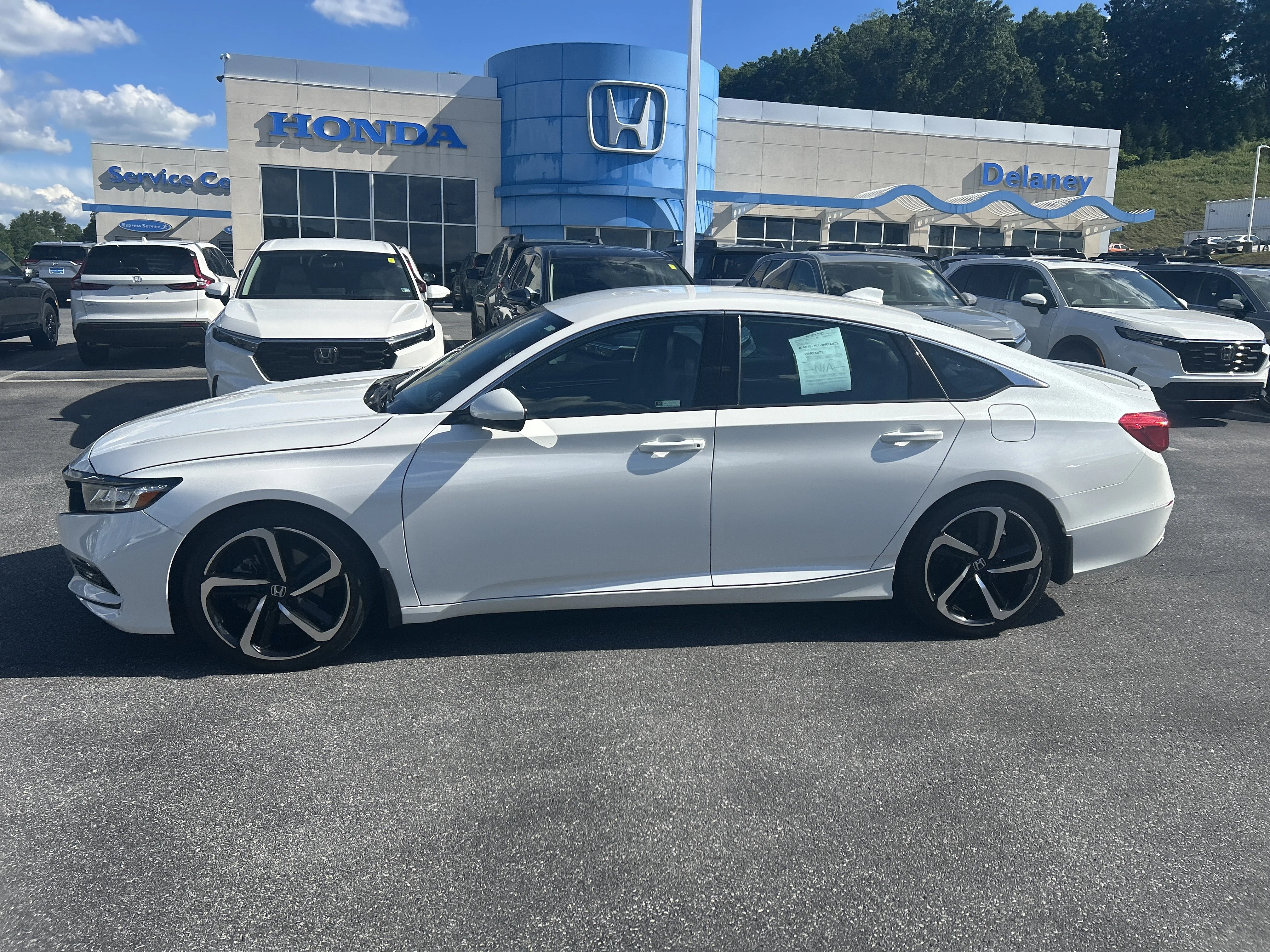 Certified Used 2020 Platinum White Pearl Honda Sport image 8