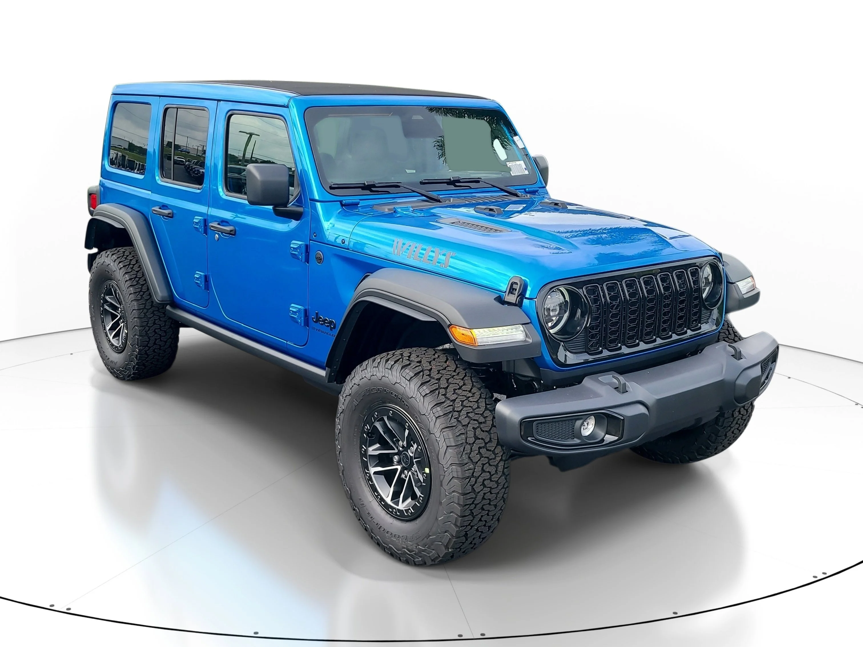 New 2026 Hydro Blue Pearlcoat Jeep Willys image 2