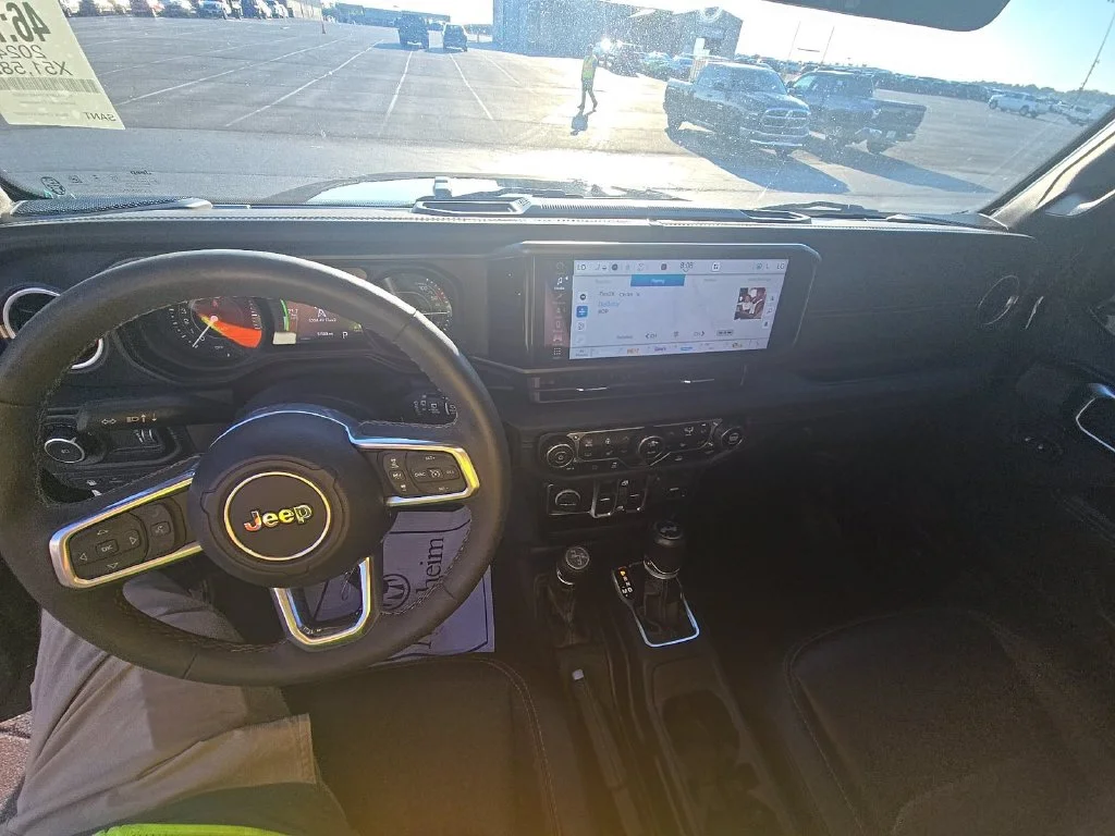 Used 2024 Black Jeep Sahara 4xe image 6