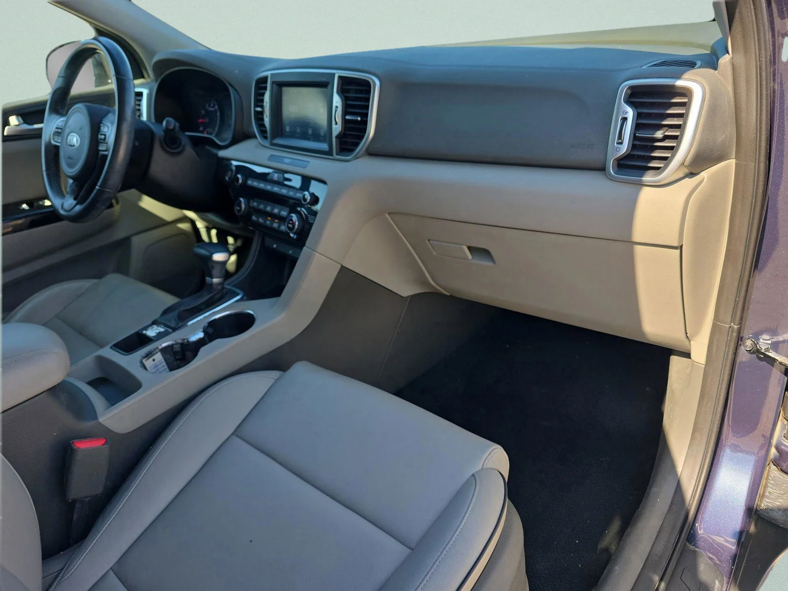 Used 2019 Blue Kia EX image 14