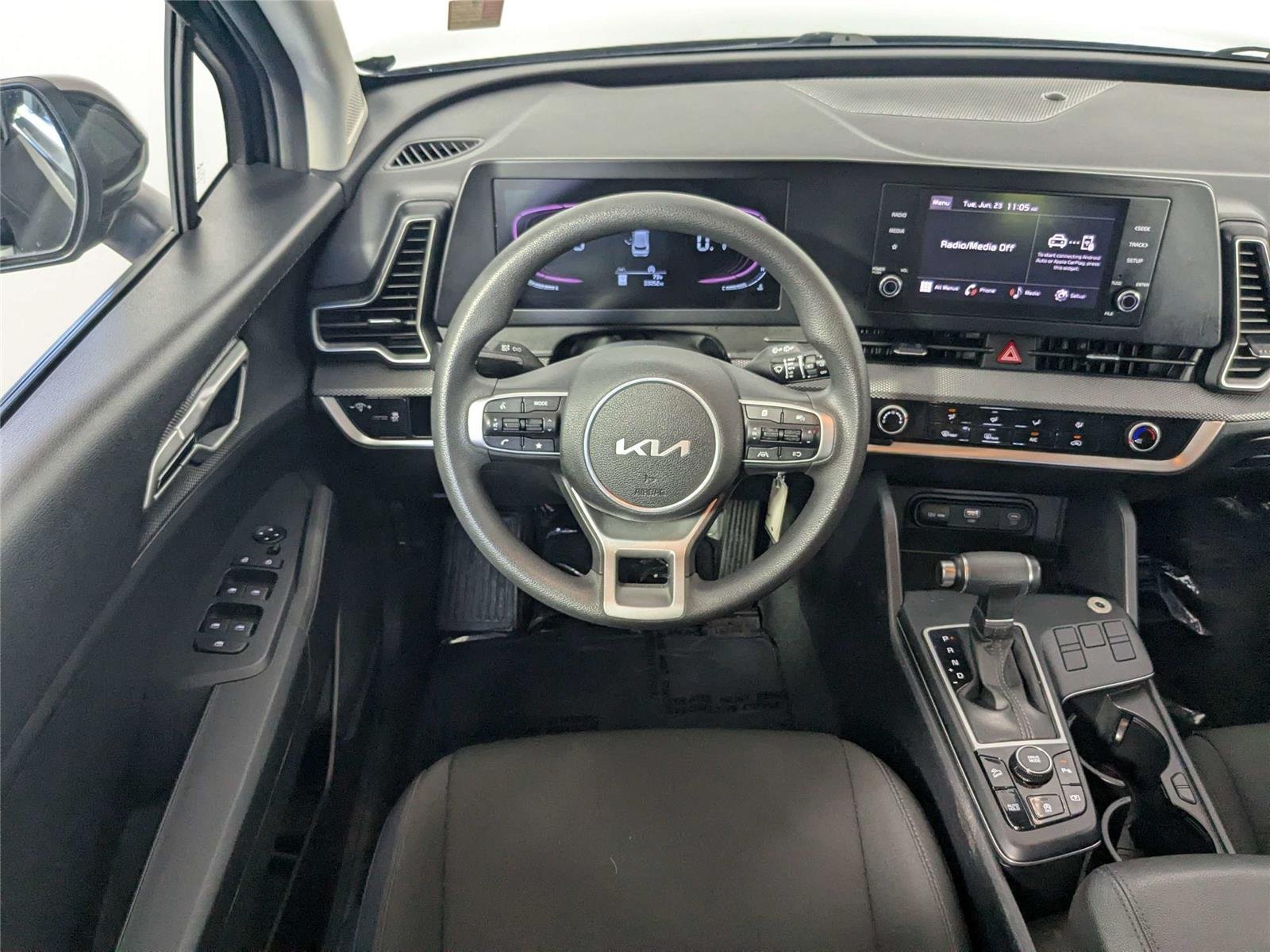 Used 2024 Fusion Black Kia LX image 36