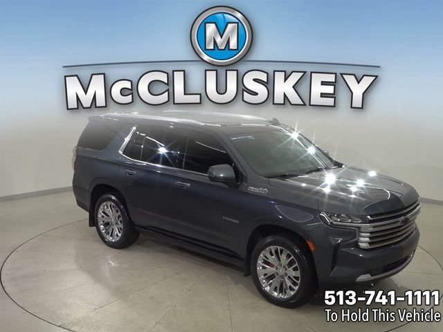 Certified Used 2021 SHADOW GRAY METALLIC Chevrolet High Country image 34