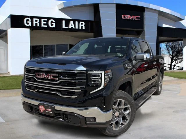 New 2026 Black GMC SLT image 1