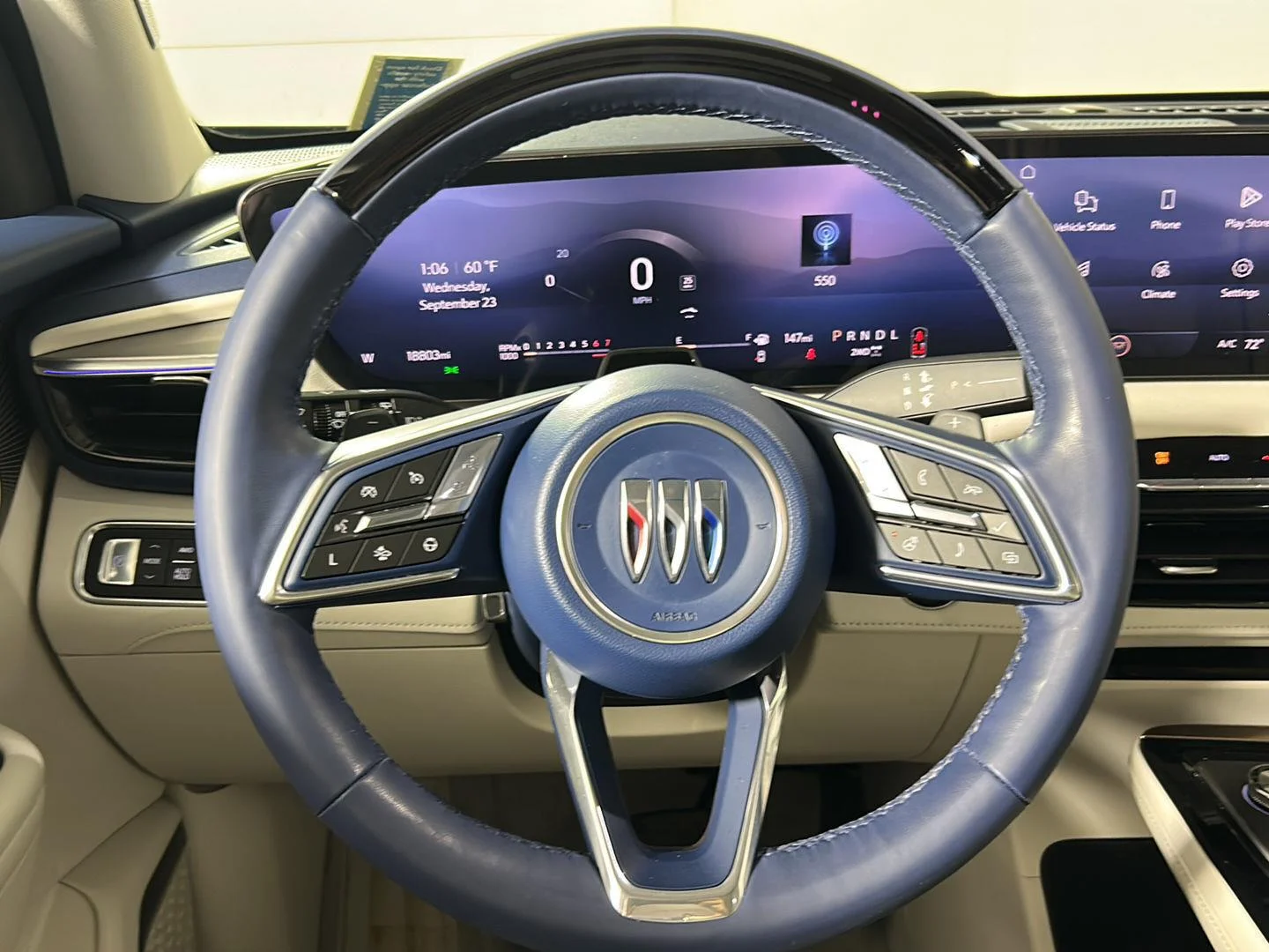 Used 2025 Ocean Blue Metallic Buick Avenir image 37